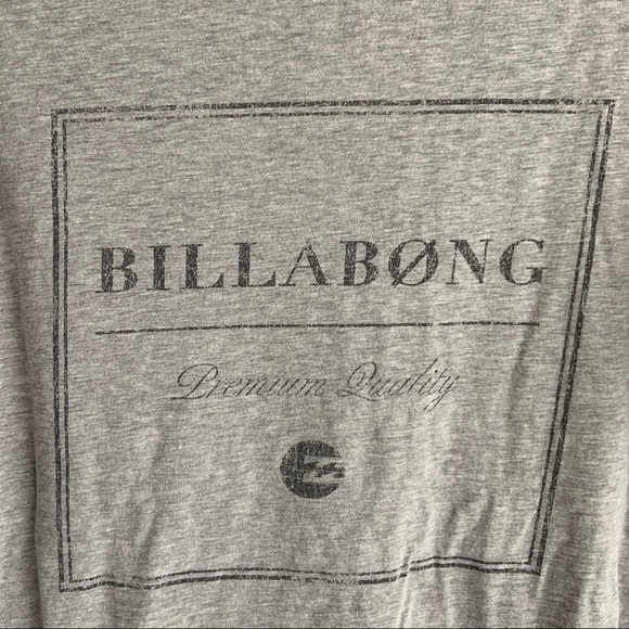 billabong gray graphic crew neck t-shirt - Picture 3 of 4